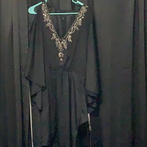 White House Black Market cold shoulder dress